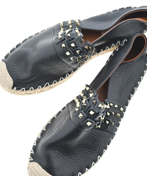 VALENTINO GARAVANI（ヴァレンティノガラヴァーニ）エスパドリーユ 黒 サイズ:EU37(23.5cm位) レディース/2200655235071