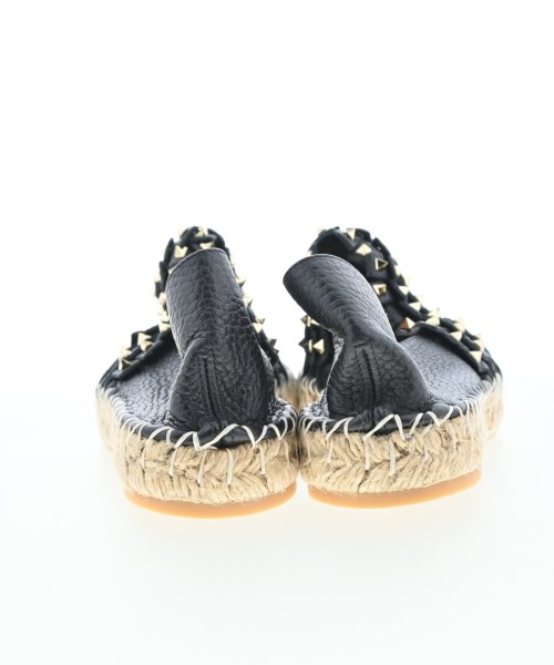 VALENTINO GARAVANI（ヴァレンティノガラヴァーニ）エスパドリーユ 黒 サイズ:EU37(23.5cm位) レディース/2200655235071