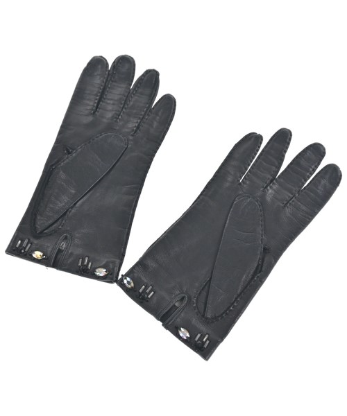 VALENTINO GARAVANI（ヴァレンティノガラヴァーニ）手袋 黒 サイズ:- レディース/2200659160195
