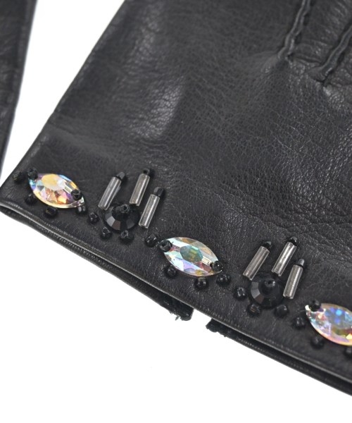 VALENTINO GARAVANI（ヴァレンティノガラヴァーニ）手袋 黒 サイズ:- レディース/2200659160195