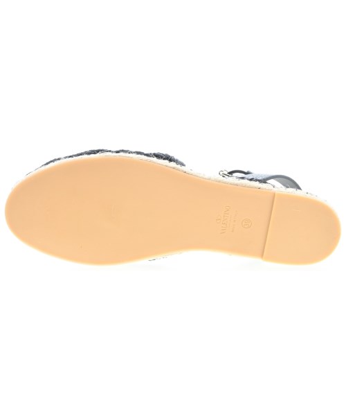 VALENTINO GARAVANI（ヴァレンティノガラヴァーニ）エスパドリーユ 黒 サイズ:EU39(25.5cm位) レディース/2200715355206
