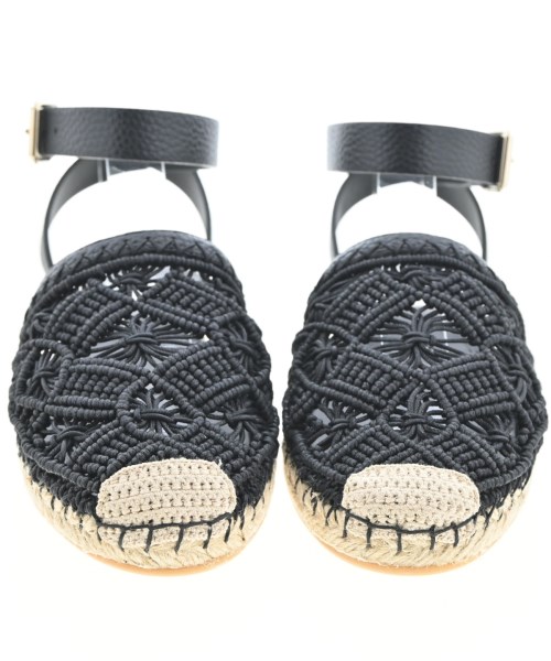 VALENTINO GARAVANI（ヴァレンティノガラヴァーニ）エスパドリーユ 黒 サイズ:EU39(25.5cm位) レディース/2200715355206