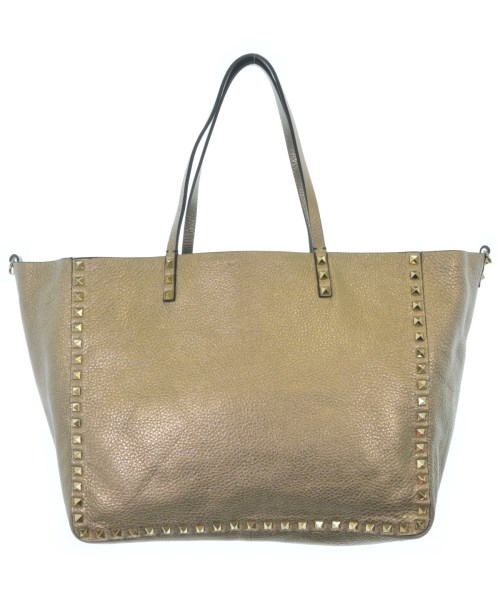VALENTINO GARAVANI（ヴァレンティノガラヴァーニ）トートバッグ ゴールド サイズ:- レディース/2200646581101