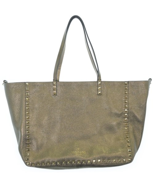 VALENTINO GARAVANI（ヴァレンティノガラヴァーニ）トートバッグ ゴールド サイズ:- レディース/2200646581101