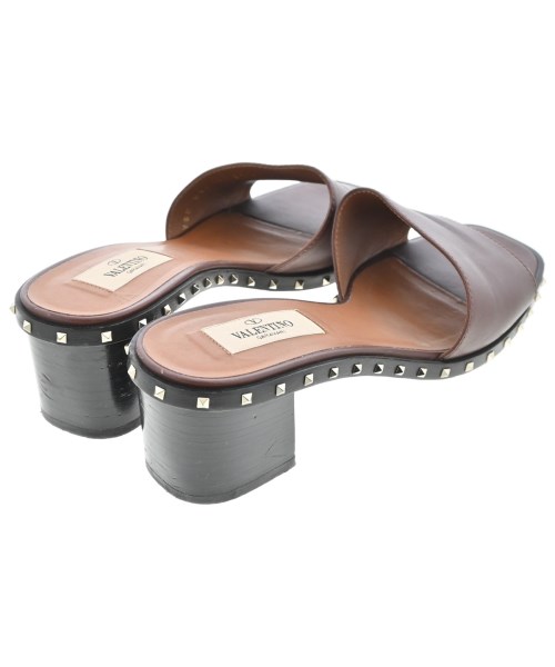 VALENTINO GARAVANI（ヴァレンティノガラヴァーニ）サンダル 茶 サイズ:EU37 1/2(24cm位) レディース/2200641595363