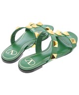 VALENTINO GARAVANI（ヴァレンティノガラヴァーニ）サンダル 緑 サイズ:EU36(22.5cm位) レディース/2200640067229