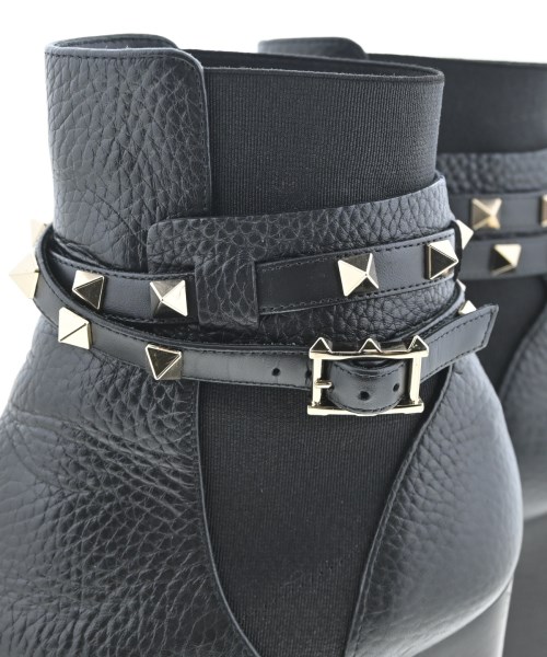 VALENTINO GARAVANI（ヴァレンティノガラヴァーニ）ブーツ 黒 サイズ:EU37 1/2(24cm位) レディース/2200705663045