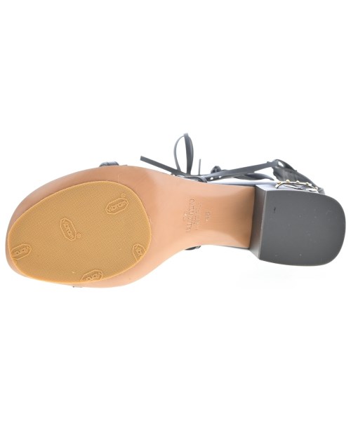 VALENTINO GARAVANI（ヴァレンティノガラヴァーニ）サンダル 黒 サイズ:EU38(24.5cm位) レディース/2200723982111