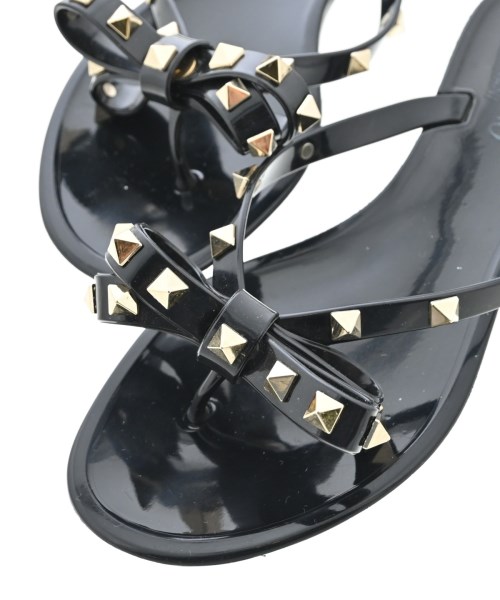VALENTINO GARAVANI（ヴァレンティノガラヴァーニ）サンダル 黒 サイズ:EU36(22.5cm位) レディース/2200730619093