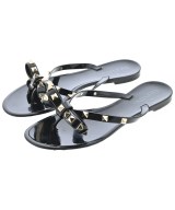 VALENTINO GARAVANI（ヴァレンティノガラヴァーニ）サンダル 黒 サイズ:EU36(22.5cm位) レディース/2200730619093