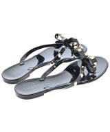 VALENTINO GARAVANI（ヴァレンティノガラヴァーニ）サンダル 黒 サイズ:EU36(22.5cm位) レディース/2200730619093