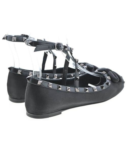 VALENTINO GARAVANI（ヴァレンティノガラヴァーニ）バレエシューズ/オペラシューズ 黒 サイズ:EU37(23.5cm位) レディース/2200723161110