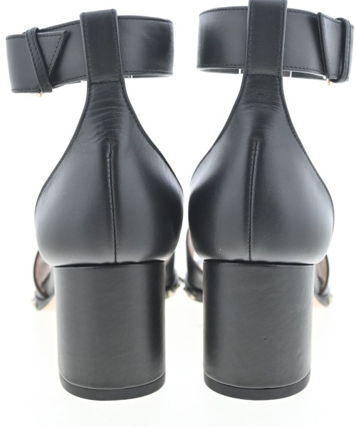VALENTINO GARAVANI（ヴァレンティノガラヴァーニ）サンダル 黒 サイズ:37(23.5cm位) レディース/2200727207074