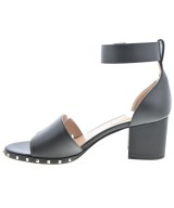 VALENTINO GARAVANI（ヴァレンティノガラヴァーニ）サンダル 黒 サイズ:37(23.5cm位) レディース/2200727207074