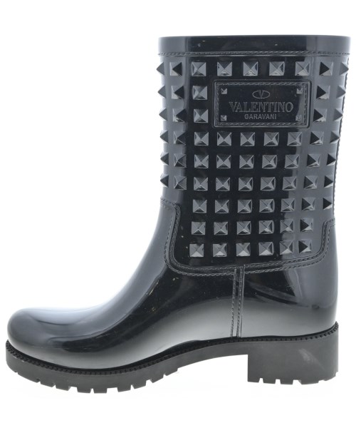 VALENTINO GARAVANI（ヴァレンティノガラヴァーニ）レインシューズ 黒 サイズ:EU40(26.5cm位) レディース/2200686760078