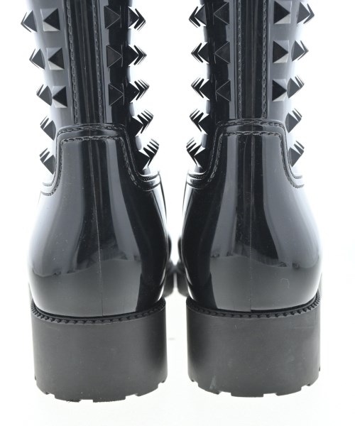 VALENTINO GARAVANI（ヴァレンティノガラヴァーニ）レインシューズ 黒 サイズ:EU40(26.5cm位) レディース/2200686760078
