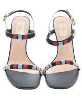 VALENTINO GARAVANI（ヴァレンティノガラヴァーニ）サンダル 黒 サイズ:EU38(24.5cm位) レディース/2200690074024