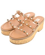 VALENTINO GARAVANI（ヴァレンティノガラヴァーニ）サンダル 茶 サイズ:EU35(21.5cm位) レディース/2200688506162