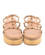 VALENTINO GARAVANI（ヴァレンティノガラヴァーニ）サンダル 茶 サイズ:EU35(21.5cm位) レディース/2200688506162