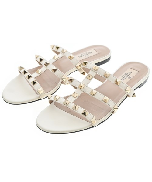 VALENTINO GARAVANI(ヴァレンティノガラヴァーニ)サンダル 白 サイズ:EU35(21.5cm位)/2200688506179