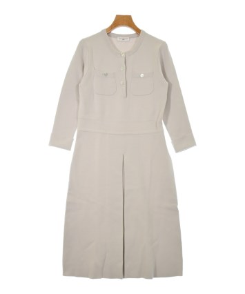 OLD ENGLAND 新品 アンゴラ ワンピース OLD ENGLAND（オールドイングランド）ワンピース ベージュ
