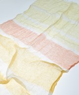 OLD ENGLAND（オールドイングランド）ストール 黄 サイズ:- レディース/2200611842152