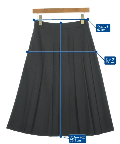 OLD ENGLAND（オールドイングランド）ロング・マキシ丈スカート 黒 サイズ:36(XS位) レディース/2200627139192