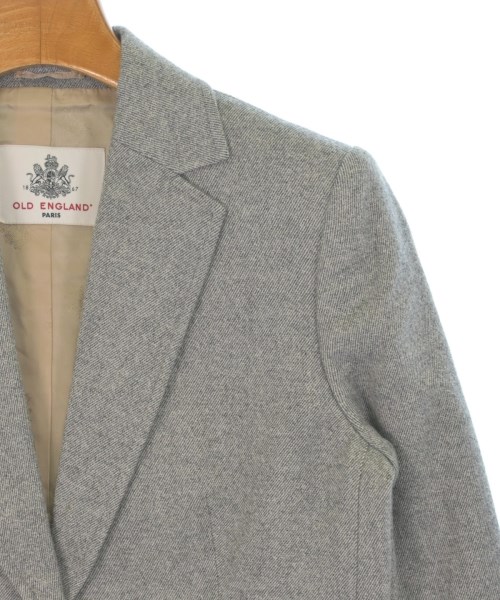 OLD ENGLAND（オールドイングランド）テーラードジャケット グレー サイズ:34(XXS位) レディース/2200616363126