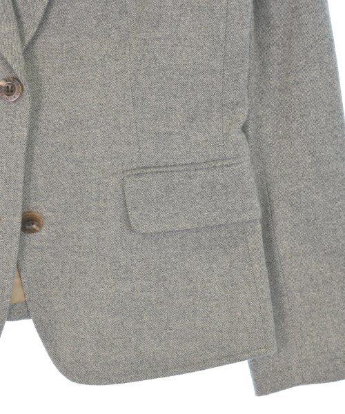 OLD ENGLAND（オールドイングランド）テーラードジャケット グレー サイズ:34(XXS位) レディース/2200616363126