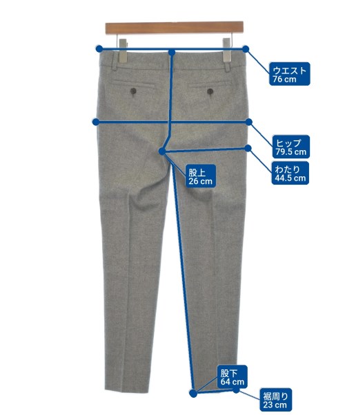 OLD ENGLAND（オールドイングランド）スラックス グレー サイズ:36(XS位) レディース/2200616363133