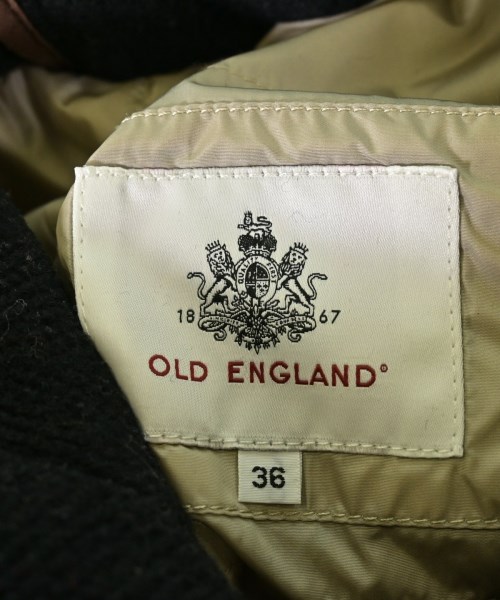 OLD ENGLAND（オールドイングランド）ダッフルコート 黒 サイズ:36(XS位) レディース/2200609841020