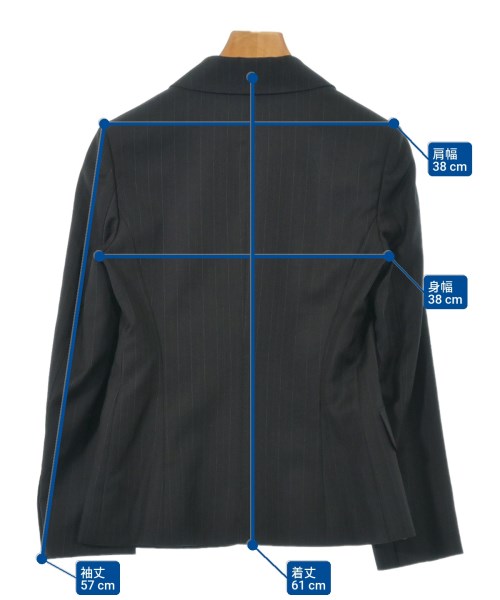 OLD ENGLAND（オールドイングランド）テーラードジャケット 黒 サイズ:36(XS位) レディース/2200618712021