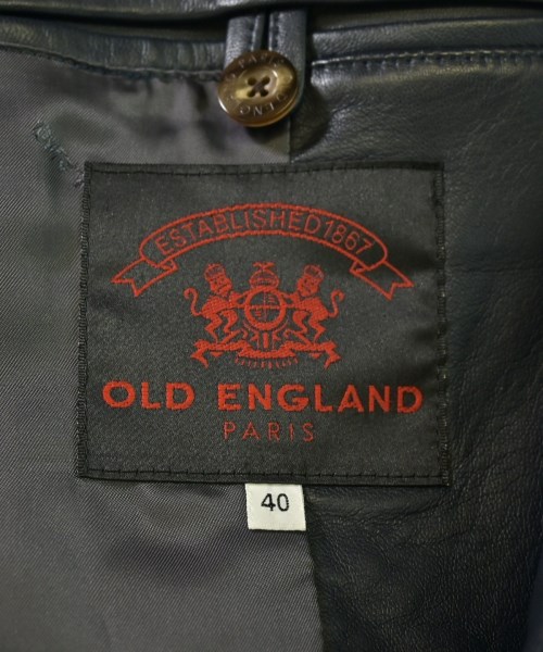 OLD ENGLAND（オールドイングランド）カジュアルジャケット 黒 サイズ:40(M位) メンズ/2200608463018