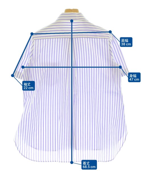 OLD ENGLAND（オールドイングランド）カジュアルシャツ 白 サイズ:36(XS位) レディース/2200674327085