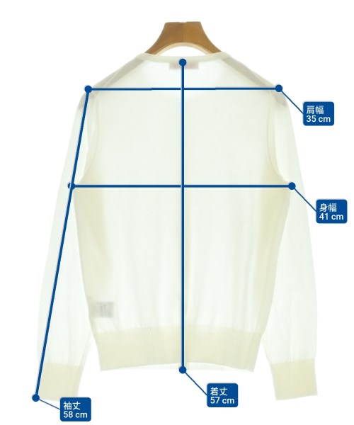 OLD ENGLAND（オールドイングランド）カーディガン 白 サイズ:36(XS位) レディース/2200674327122