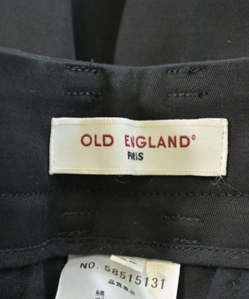 OLD ENGLAND（オールドイングランド）クロップドパンツ 黒 サイズ:36(XS位) レディース/2200674327153