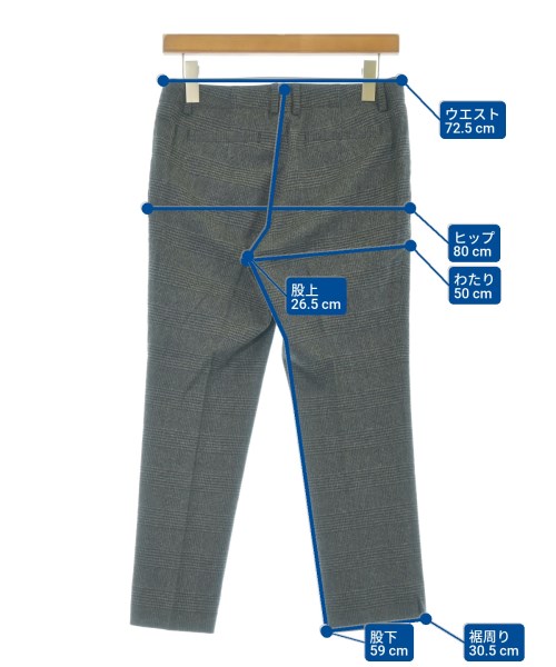 OLD ENGLAND（オールドイングランド）スラックス グレー サイズ:36(XS位) レディース/2200674327207