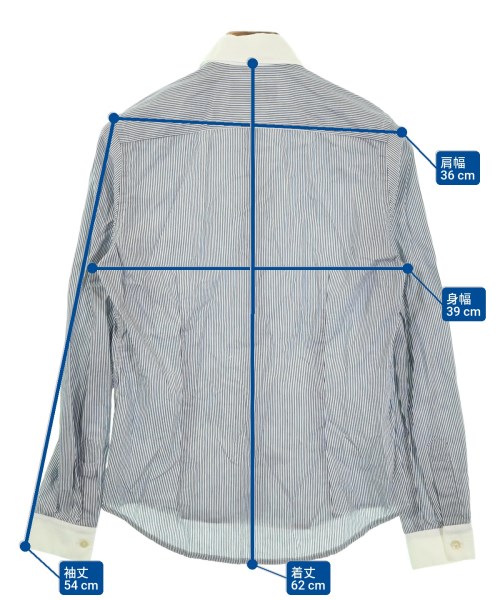 OLD ENGLAND（オールドイングランド）カジュアルシャツ 紺 サイズ:36(XS位) レディース/2200674955059