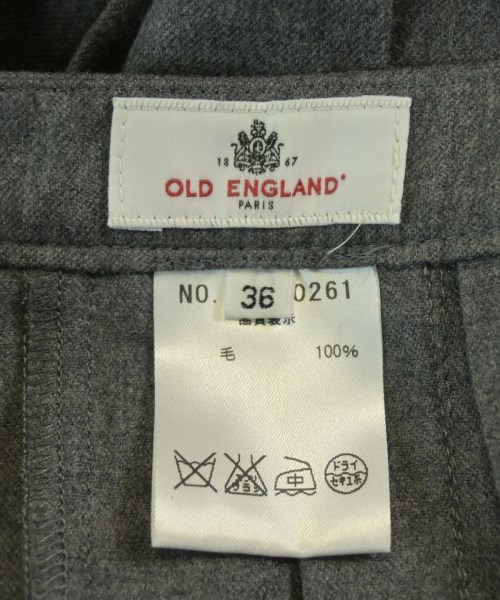 OLD ENGLAND（オールドイングランド）ひざ丈スカート グレー サイズ:36(XS位) レディース/2200694978014