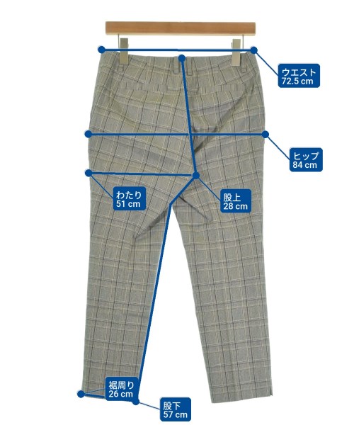 OLD ENGLAND（オールドイングランド）スラックス 黒 サイズ:36(XS位) レディース/2200654858028