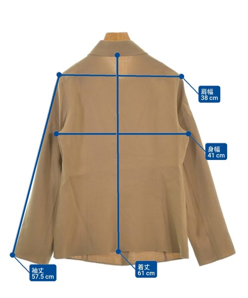 OLD ENGLAND（オールドイングランド）カジュアルシャツ 茶 サイズ:38(S位) レディース/2200650446038