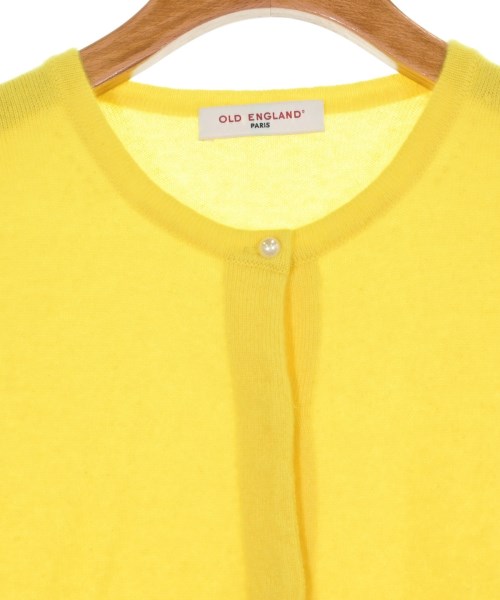 OLD ENGLAND（オールドイングランド）カーディガン 黄 サイズ:36(XS位) レディース/2200658122064