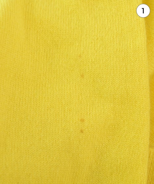 OLD ENGLAND（オールドイングランド）カーディガン 黄 サイズ:36(XS位) レディース/2200658122064