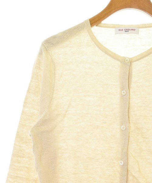 OLD ENGLAND（オールドイングランド）カーディガン ベージュ サイズ:36(XS位) レディース/2200661778104
