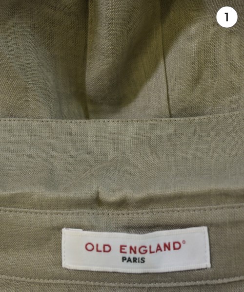 OLD ENGLAND（オールドイングランド）カジュアルシャツ 茶 サイズ:36(XS位) レディース/2200711152083