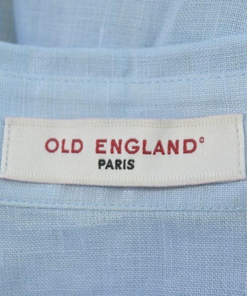 OLD ENGLAND（オールドイングランド）カジュアルシャツ 青 サイズ:36(XS位) レディース/2200711152090
