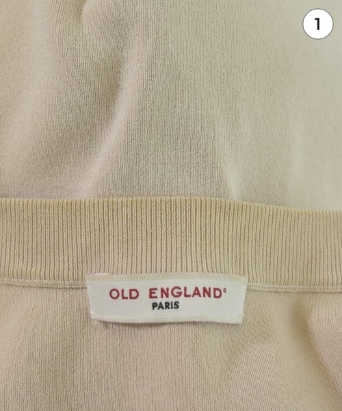 OLD ENGLAND（オールドイングランド）カーディガン ベージュ サイズ:36(XS位) レディース/2200711685048
