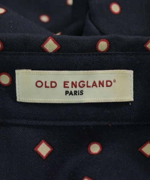 OLD ENGLAND（オールドイングランド）カジュアルシャツ 紺 サイズ:38(S位) レディース/2200711890015