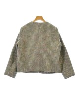 OLD ENGLAND（オールドイングランド）ノーカラージャケット グレー サイズ:36(XS位) レディース/2200717199013