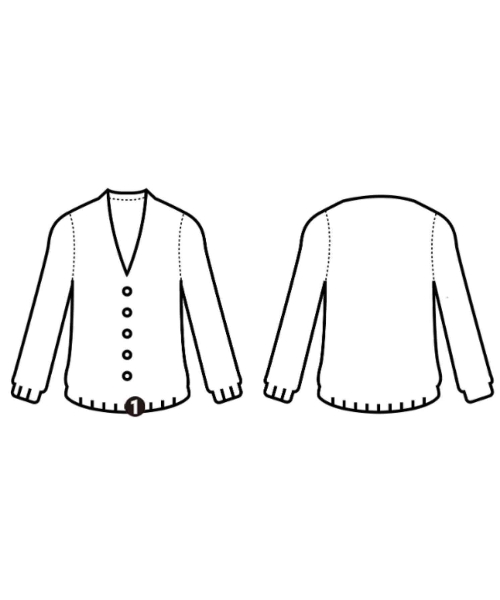 OLD ENGLAND（オールドイングランド）カーディガン ピンク サイズ:36(XS位) レディース/2200652492033